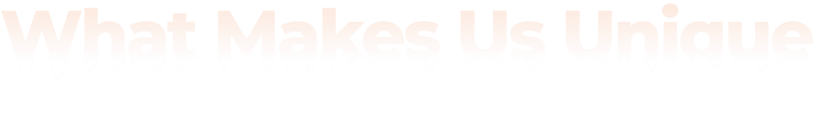 what makes us unique