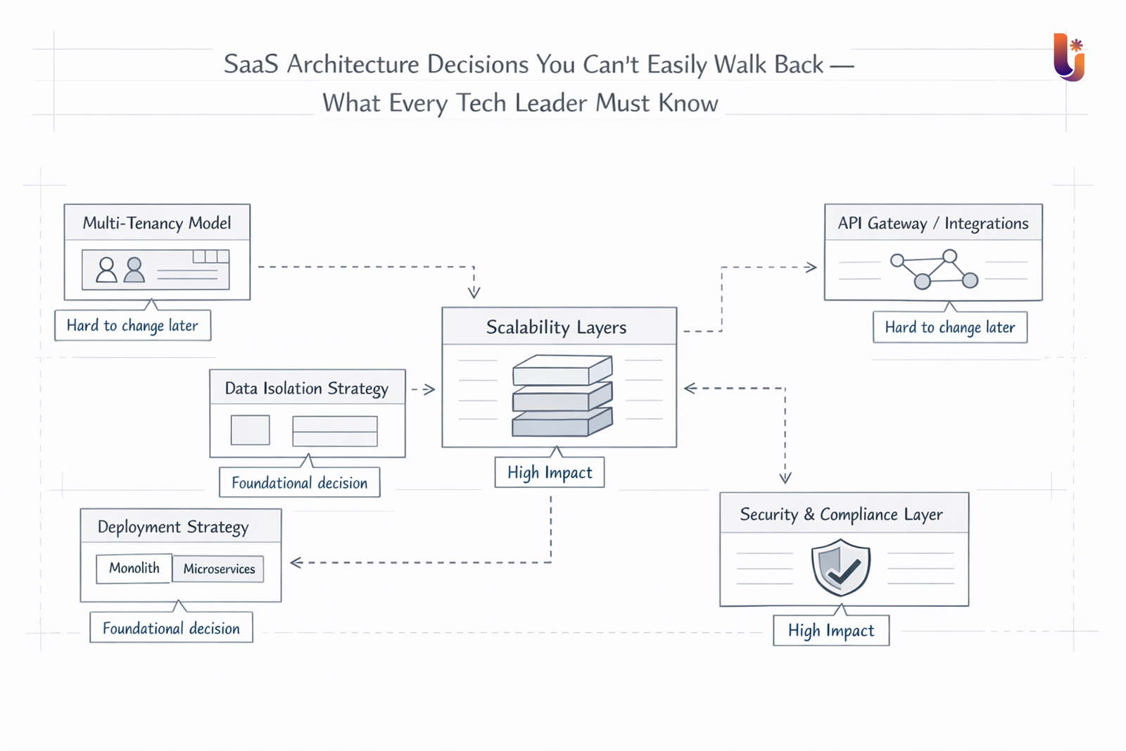 SaaS Architecture Decisions You Can't Easily Walk Back — What Every Tech Leader Must Know 4 saas acc