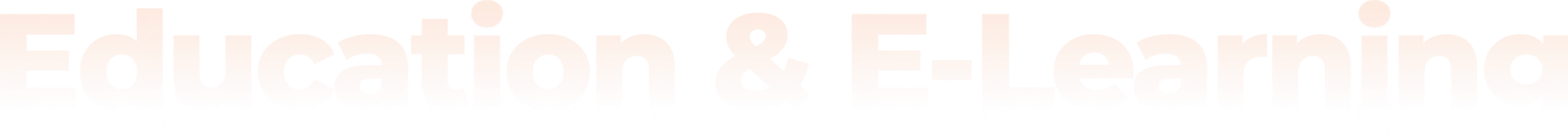 Education & eLearning