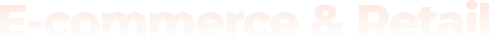 E-commerce & Retail